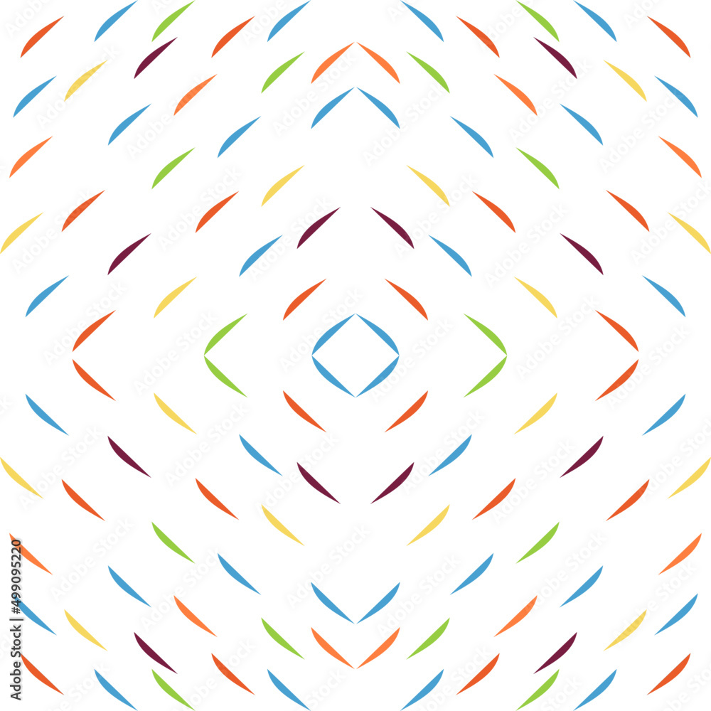 The pattern is made of geometric shapes. fluttering like autumn leaves blue purple pink orange white background The pattern is made of geometric shapes. fluttering like autumn leaves blue purple pink orange white background