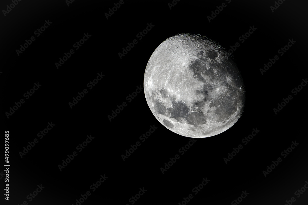 Fototapeta premium A Hi-re photo of the moon at 96%