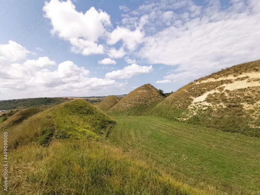 Sona mounds in Brasov County, Romania
