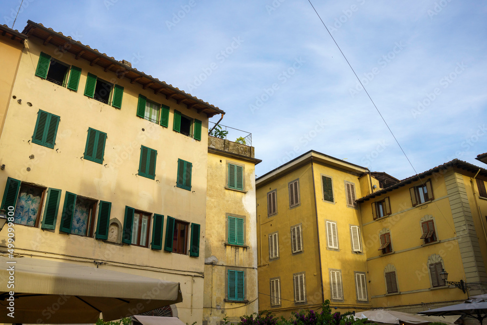Historic buildings in Pistoia, Tuscany