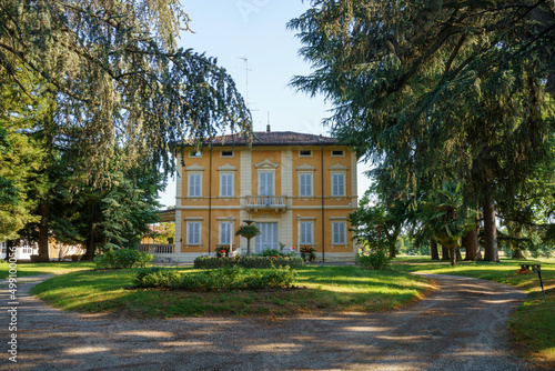 Historic villa at Collecchio, Parma province, Italy