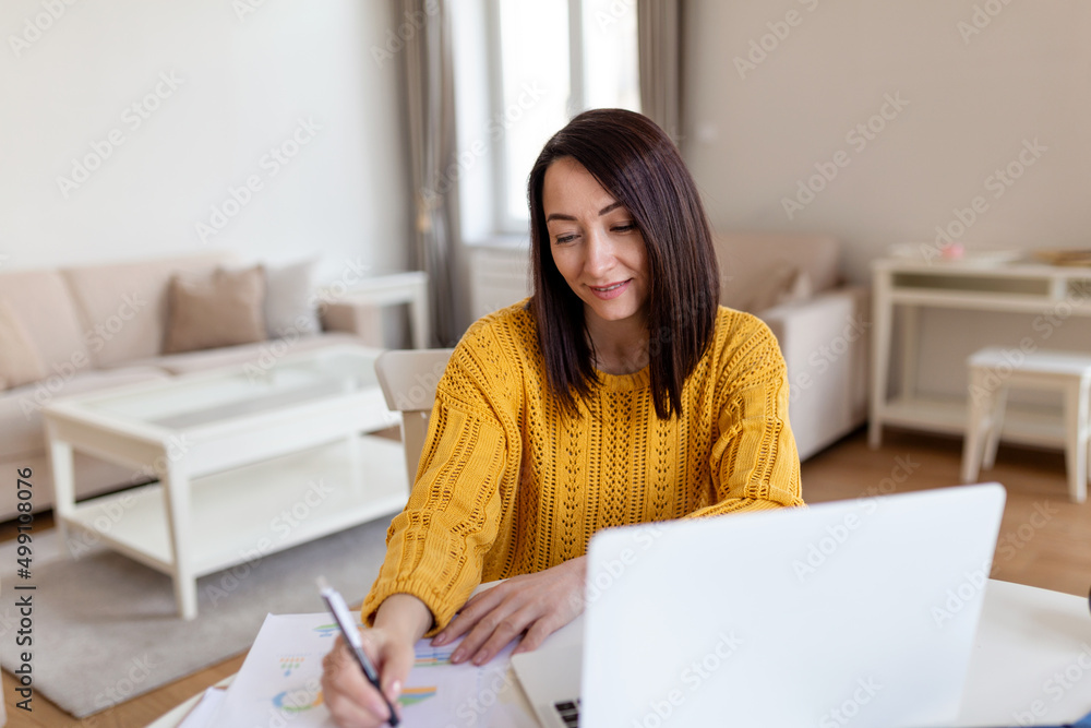 Portrait smile beautiful business asian woman working in office desk virtual computer. Small business owner people employee freelance online sme marketing e-commerce telemarketing concept Portrait smile beautiful business asian woman working in office desk virtual computer. Small business owner people employee freelance online sme marketing e-commerce telemarketing concept