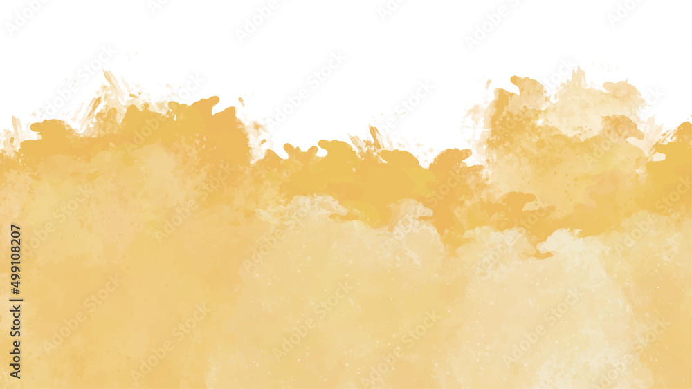 Obraz premium Orange watercolor background for textures backgrounds and web banners design