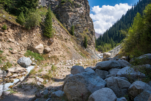 mountain river in the mountains