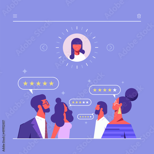 People Characters Choosing Best Candidate for Job. Hr Managers Searching New Employee. Recruitment Process. Human Resource Management and Hiring Concept