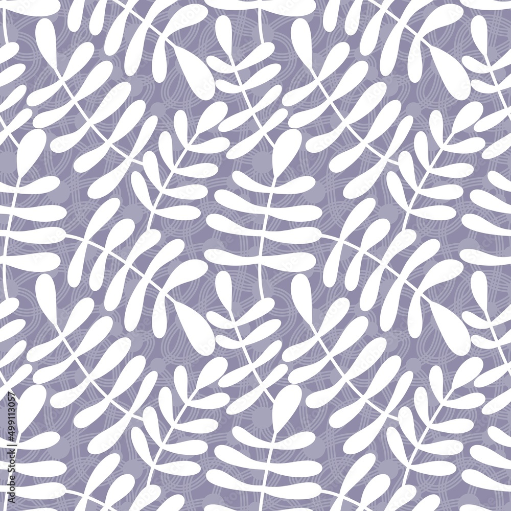 Floral seamless leaves branches pattern for fabrics and packaging and gifts and linens and kids and wrapping paper Floral seamless leaves branches pattern for fabrics and packaging and gifts and linens and kids and wrapping paper