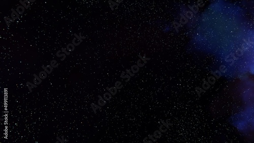 Perfect starry night sky background
