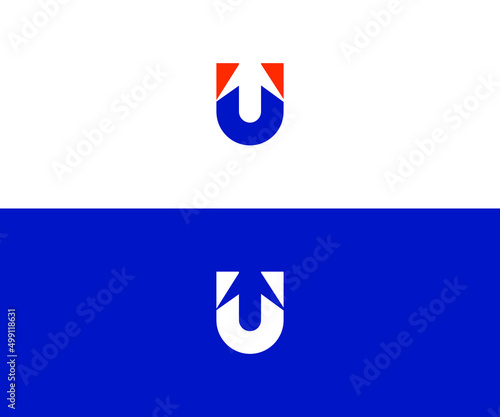 u logo design