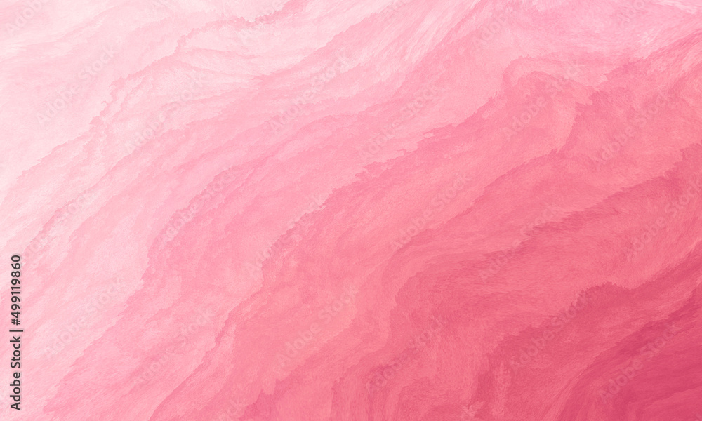 Fototapeta premium Abstract watercolor paint background by pastel pink color with liquid fluid texture for background, banner