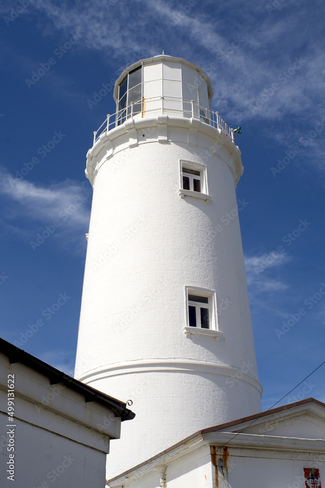 Trevose head lighthouse cornwall England uk