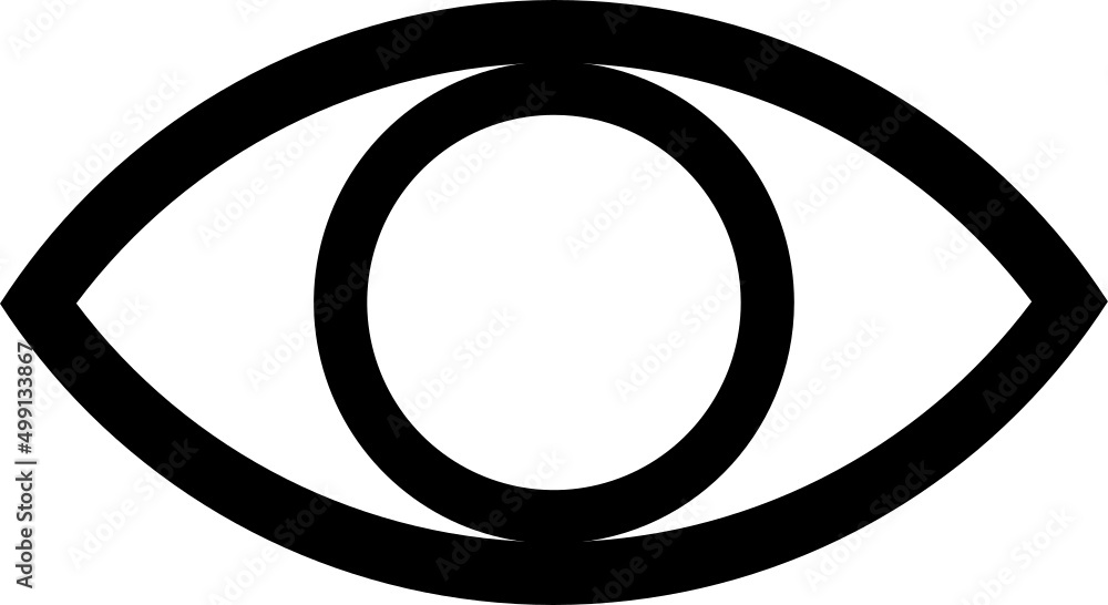 The Eye Vector Sign Art The Eye Vector Sign Art
