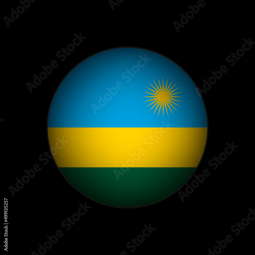 Free Download Country Rwanda. Rwanda flag. Vector illustration. - GFXLoad
