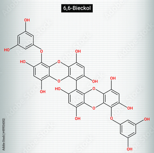 6,6'-Bieckol is an eckol-type phlorotannin found in the brown algae Ecklo