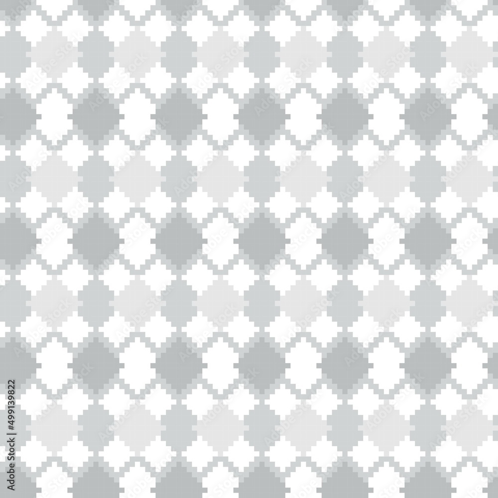 Argyle Fair Isle Seamless Pattern Design Argyle Fair Isle Seamless Pattern Design