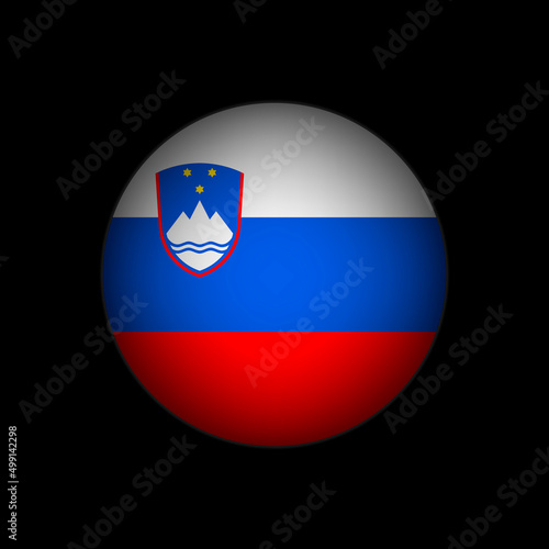 Country Slovenia. Slovenia flag. Vector illustration. Free Download Country Slovenia. Slovenia flag. Vector illustration. - GFXLoad