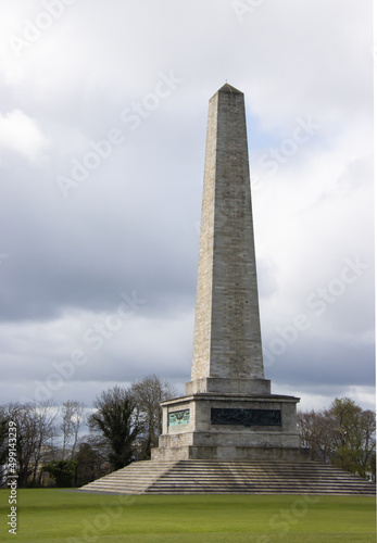 The Wellington Monument in phoenix park, Dublin, Ireland