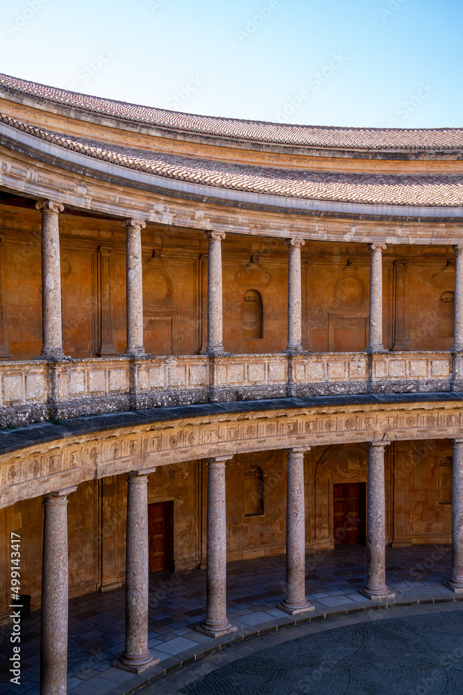Pillars in a medieval palace in Granada, Spain
Pillars in a medieval palace in Granada, Spain