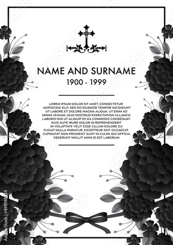 Memorial & Funeral Card