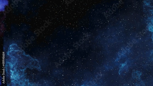 Night blue sky with stars as background and Universe © AlexMelas