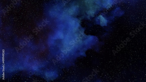 Fototapeta Naklejka Na Ścianę i Meble -  Night blue sky with stars as background and Universe