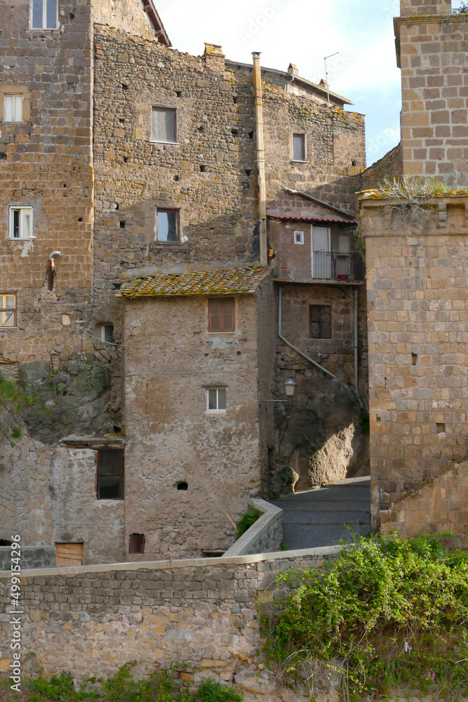 Borgo medievale di Ronciglione, Viterbo,Lazio,Italia