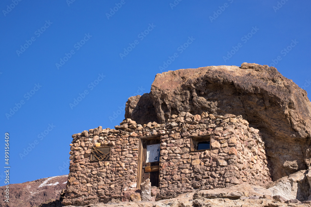 Old Stone house in the desert