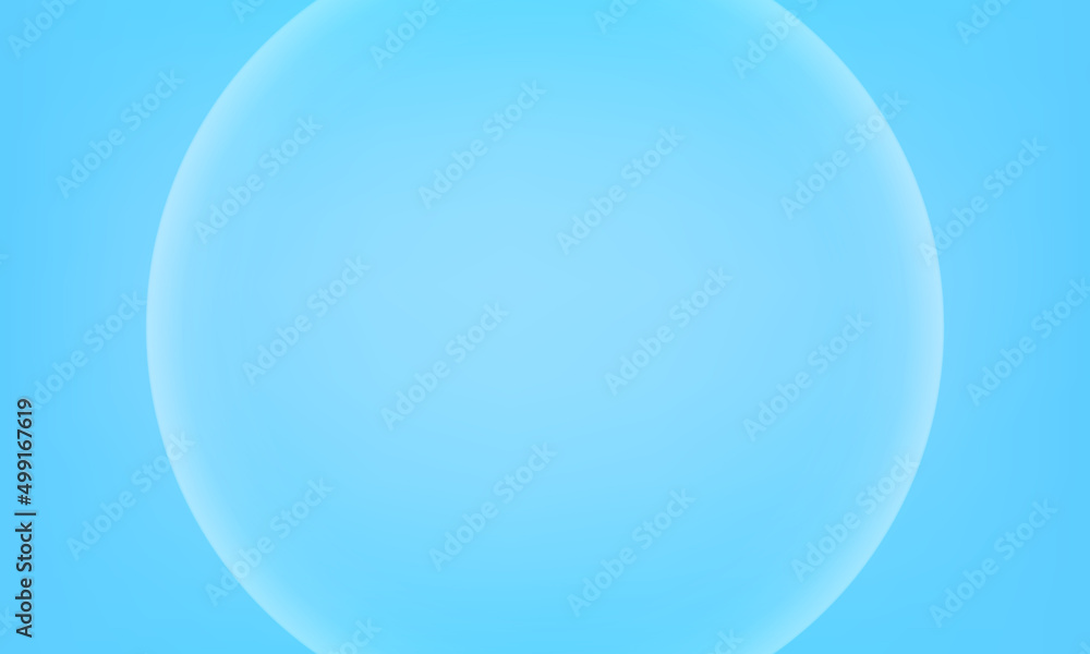 真ん中にバブルのような円がある背景素材。フレーム。