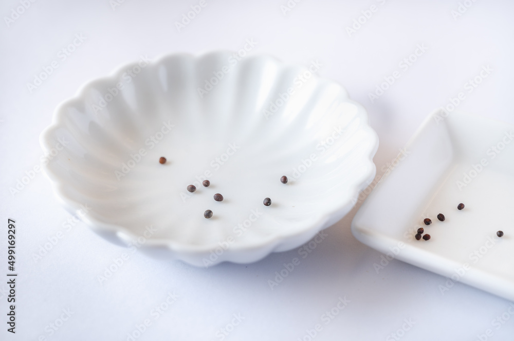 Obraz premium コールラビとレッドコールラビの種