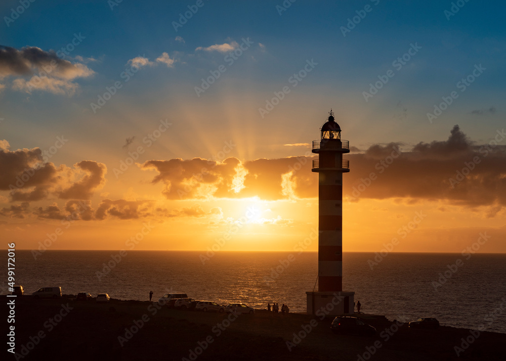 Sardina lighthouse, in Gran Canaria island