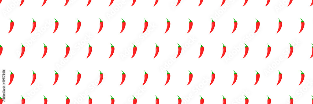 Chili pepper background. Seamless background. Vector illustration Chili pepper background. Seamless background. Vector illustration