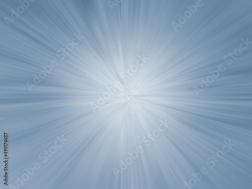 Blue abstract starburst soft blurred background backdrop.