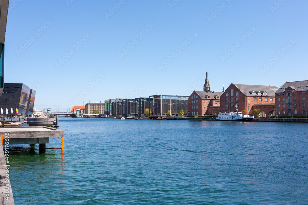 Denmark Copenhagen canal modern residential architecture Europe
