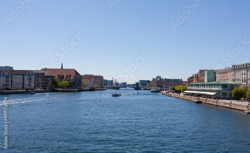 Denmark Copenhagen canal modern residential architecture Europe
