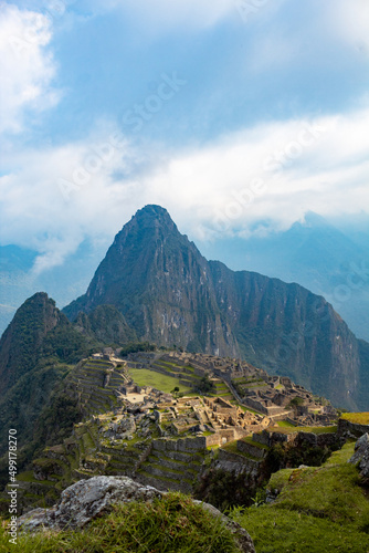 Santuario Histórico de Machu Picchu en las montañas