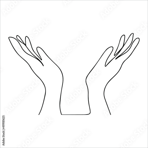Vector illustration of a dove in one line style. The bird symbolizes the world. Dove with open wings as a symbol of freedom. Bird in flight. Animal coloring book.