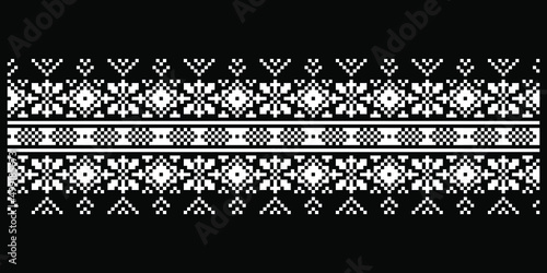 ukrainian national ornament texture background pattern		