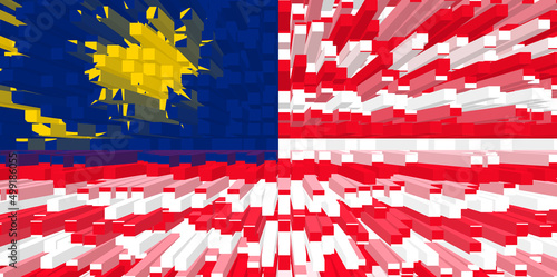 Photography Flag of Malaysia