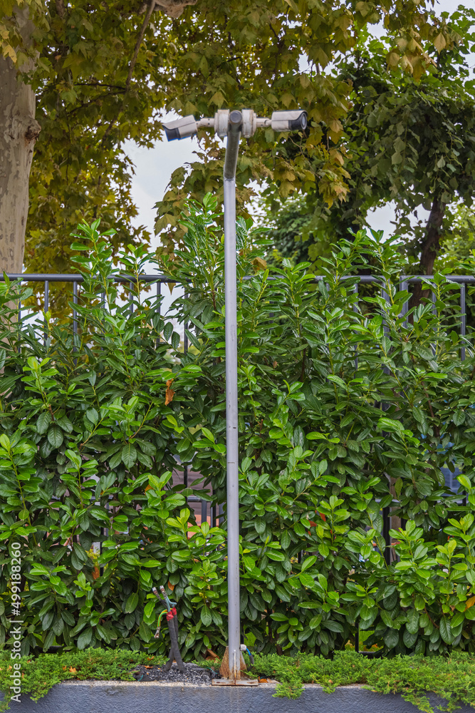 Fototapeta premium CCTV Pole Park