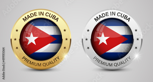 Made in Cuba graphics and labels set.