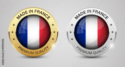 Made in France graphics and labels set.