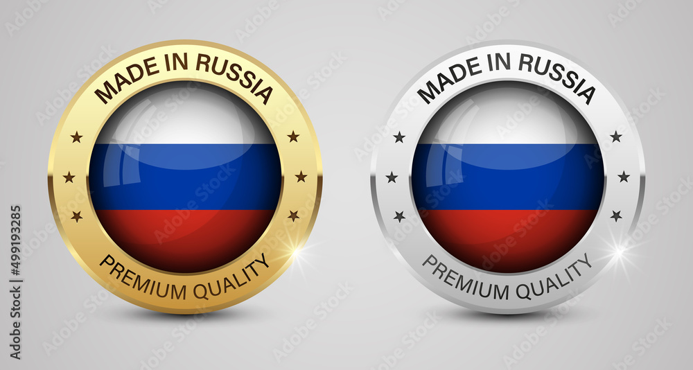 Made in Russia graphics and labels set. Made in Russia graphics and labels set.