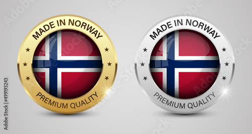 Made in Norway graphics and labels set.