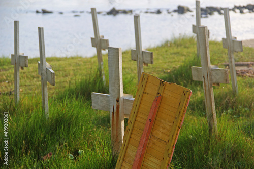 fence on the beach