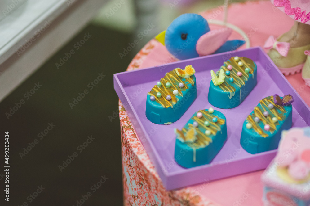 fine and decorative candy for children's birthday party 