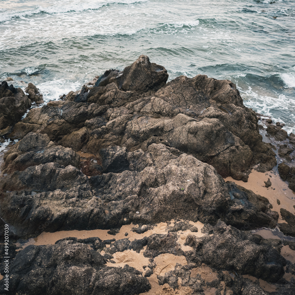 waves and rocks waves and rocks