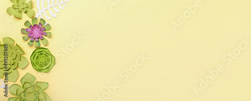 Beautiful handmade paper fl...