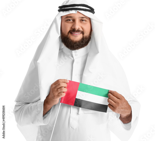Man in traditional clothes ...