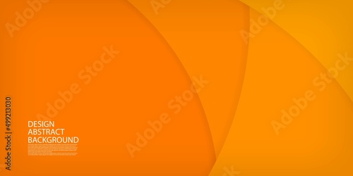 Simple paper layer circle blue abstract background. Curves and lines use for banner, cover, poster, wallpaper, design with space for text.Eps10 vector