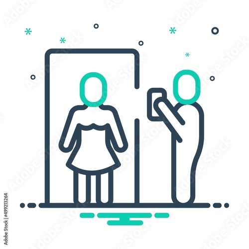 Mix icon for voyuer
