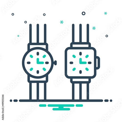 Mix icon for watches